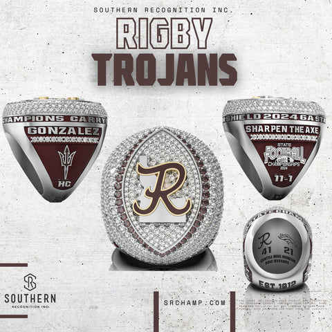 Rigby Football - 2024 State Championship Ring