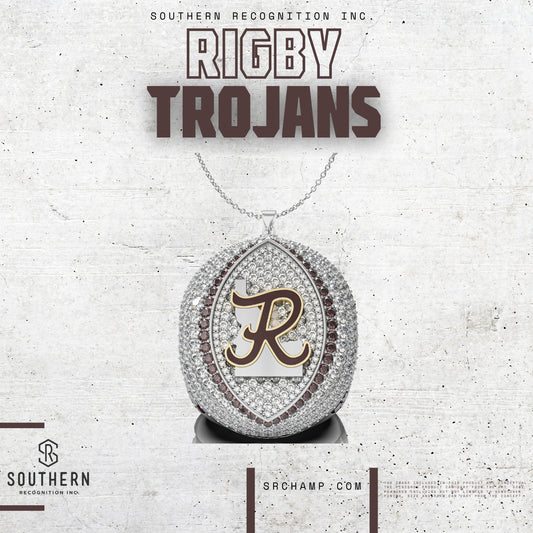 PARENT Commemorative Pendant - Rigby - 2024 Football State Championship Pendant