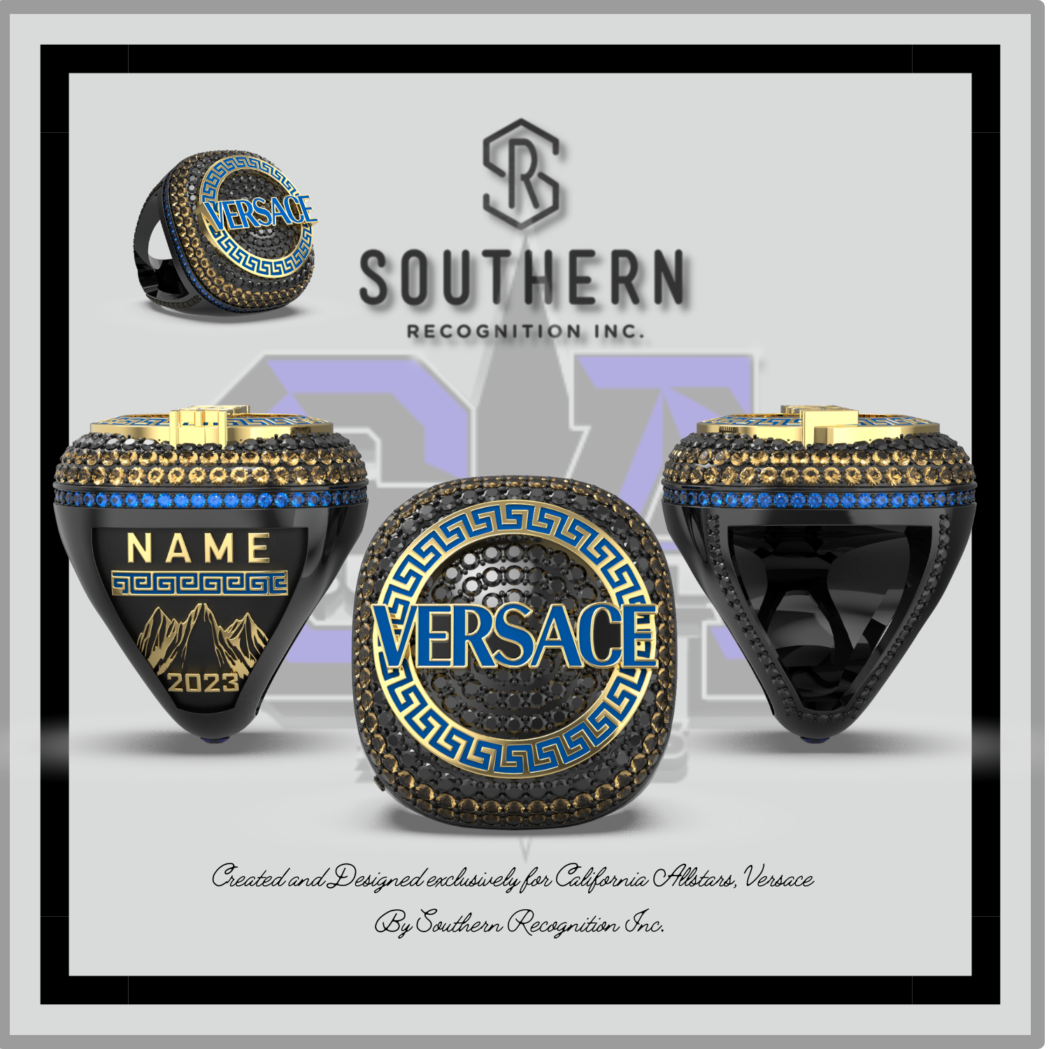 California Allstars Versace - Summit Championship Ring 2023