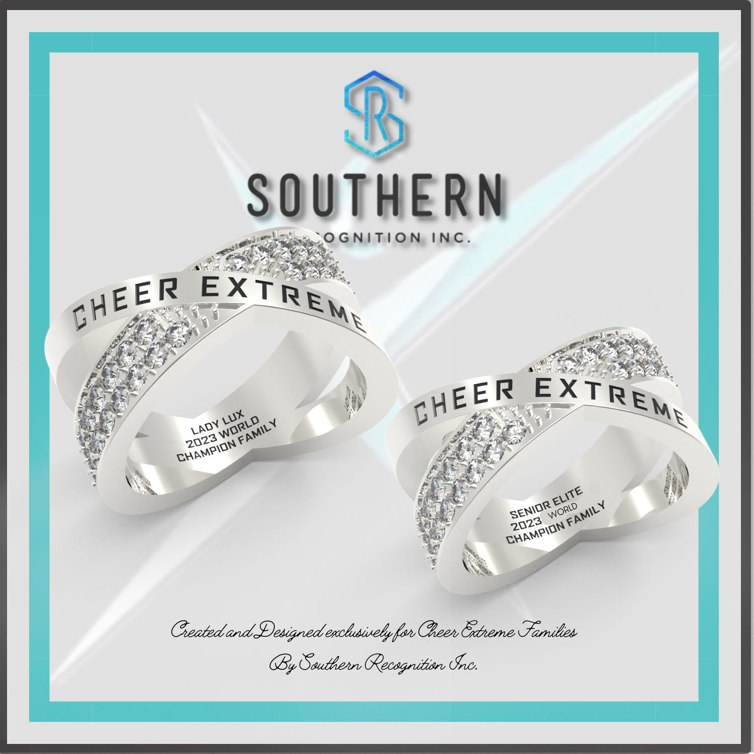 Cheer Extreme Lady Lux World Championship Ring