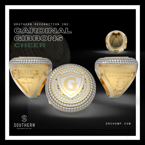 Cardinal Gibbons 2022 Cheer Championship Ring