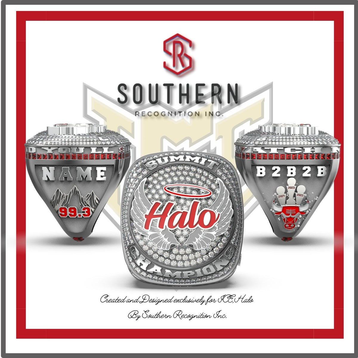 ICE: Lady Lightning World Championship Ring – Southern Recognition, Inc.