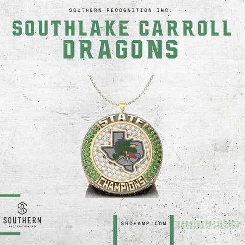 Southlake Carroll Cross Country 2024 State Championship Pendant