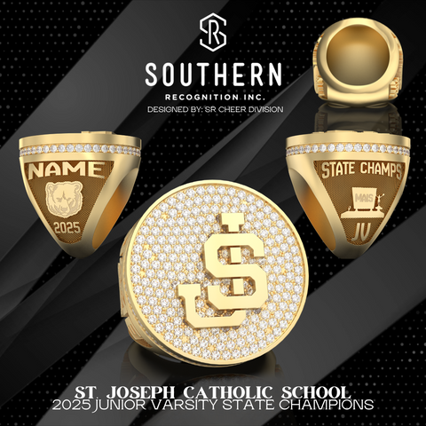 St. Joseph Catholic School- 2025 Junior Varsity State Championship Ring