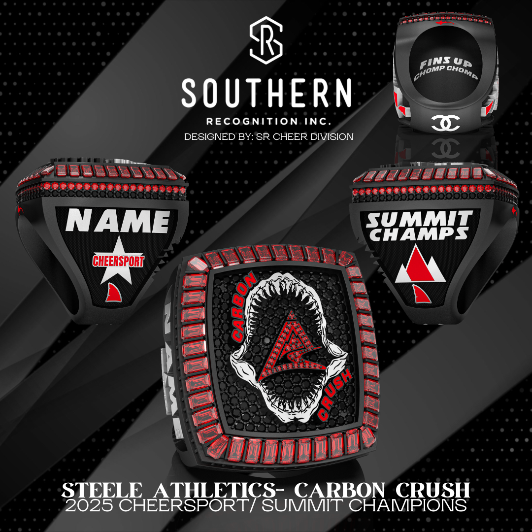 Steele Athletics- Carbon Crush Cheersport/Summit Championship Ring 2025