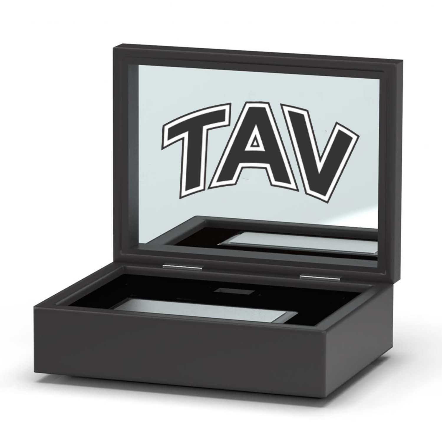 TAV Hardwood Presentation Box- Custom Presentation Box
