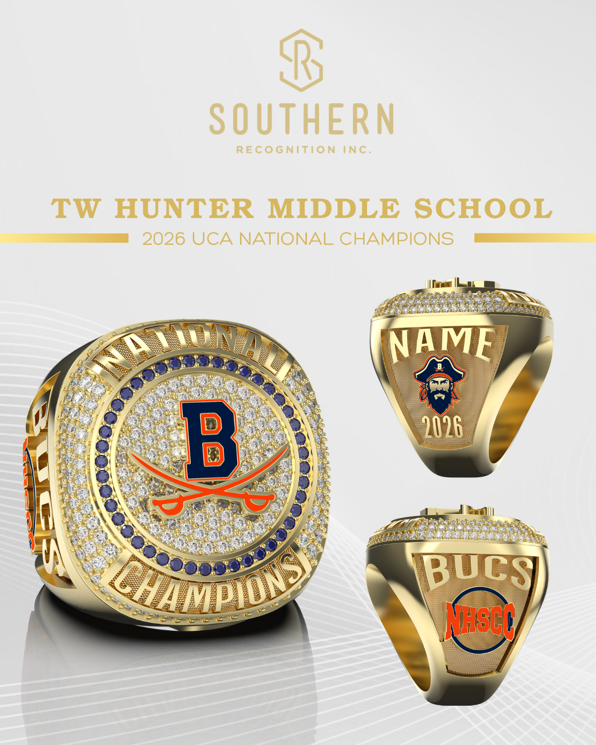 T.W Hunter Middle School- 2026 UCA Champions