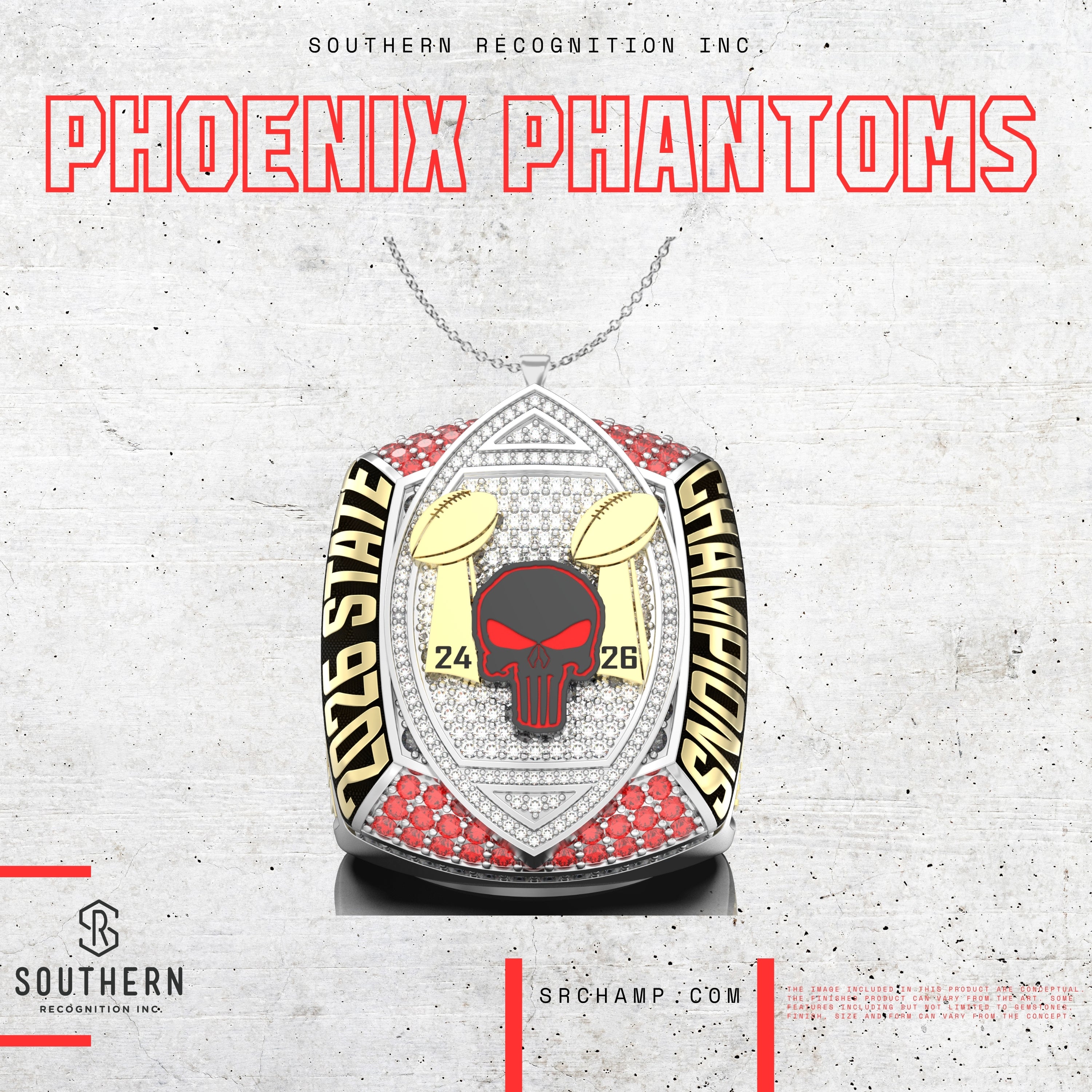 Phoenix Phantoms Pendant