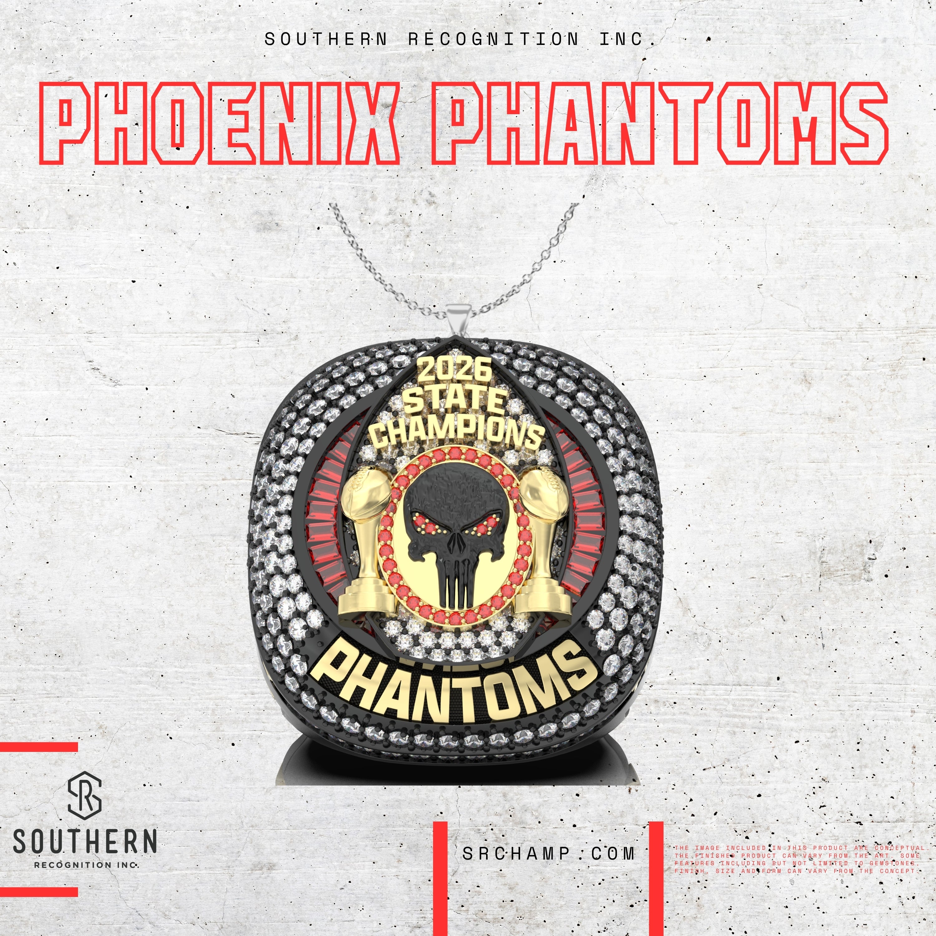 Phoenix Phantoms Pendant