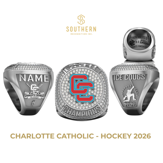 Charlotte Catholic Hockey 2026 Champions