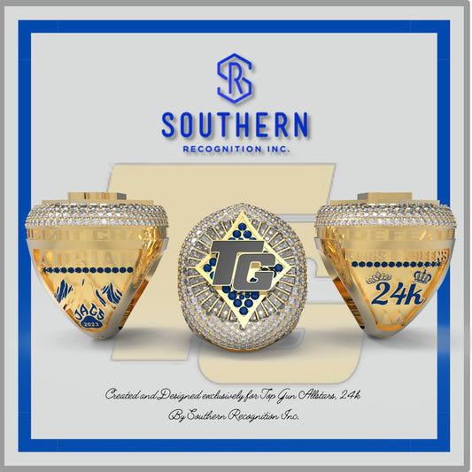 Top Gun Allstars 24K 2023 Summit Championship Ring