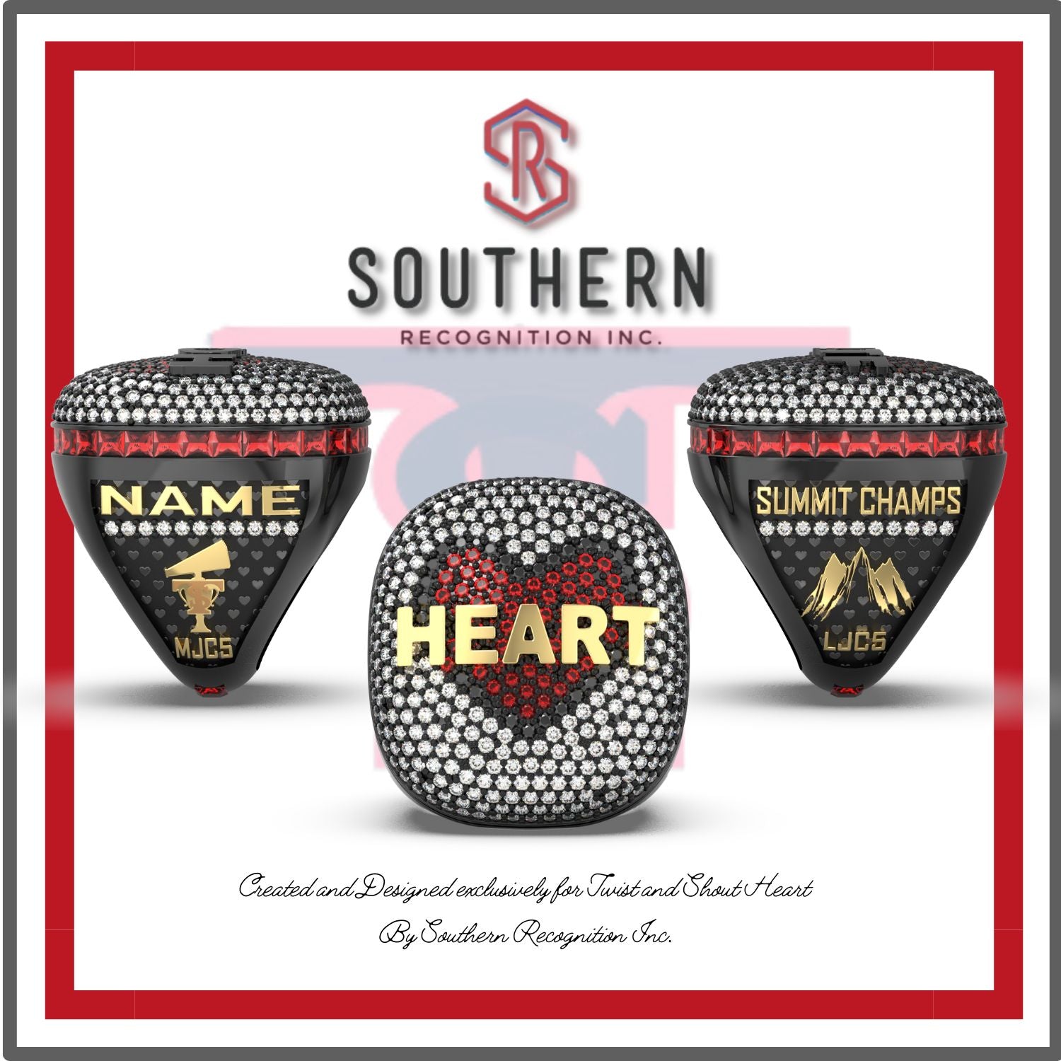 Twist and Shout: Heart National Championship Ring-2023