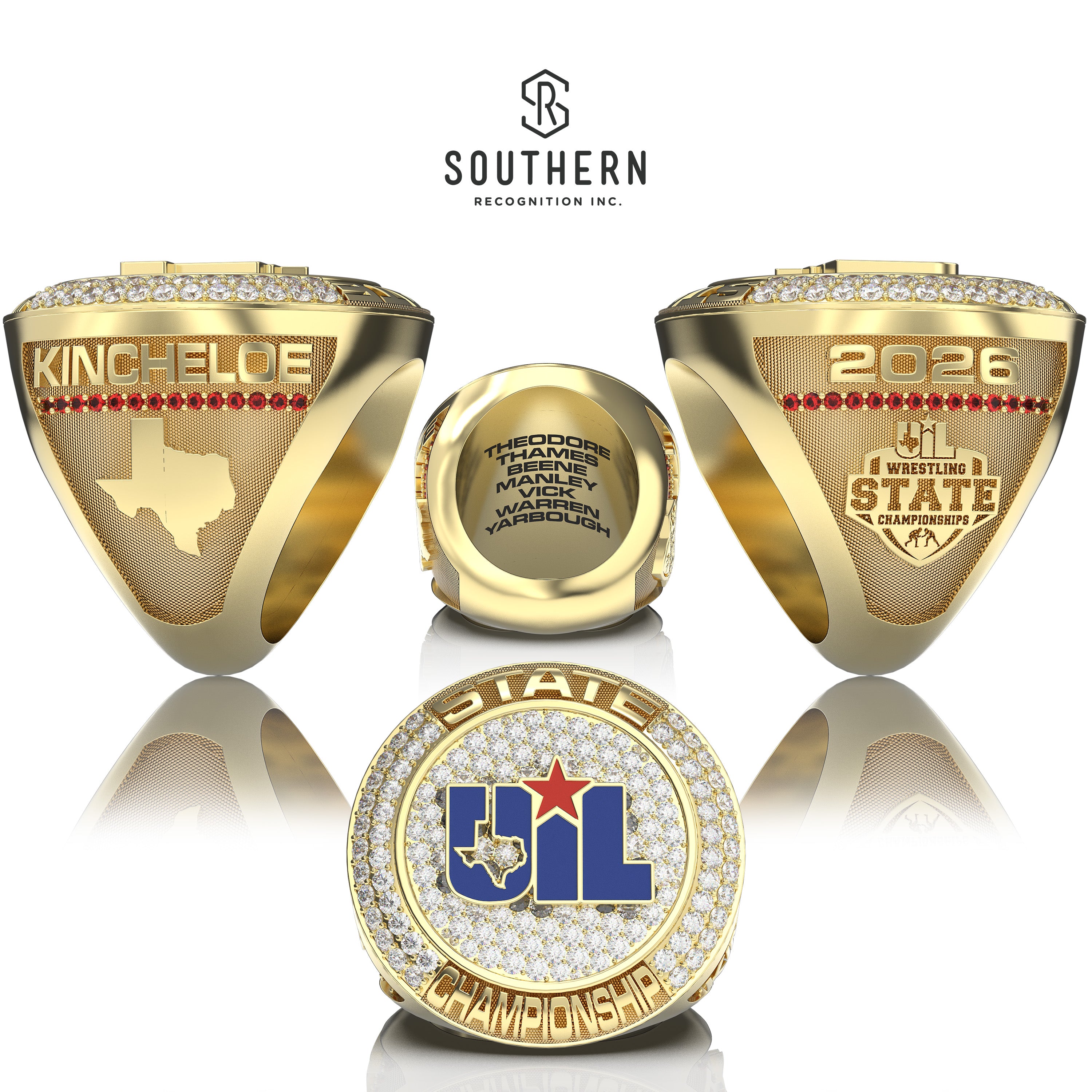 UIL Officiating Ring - Wrestling