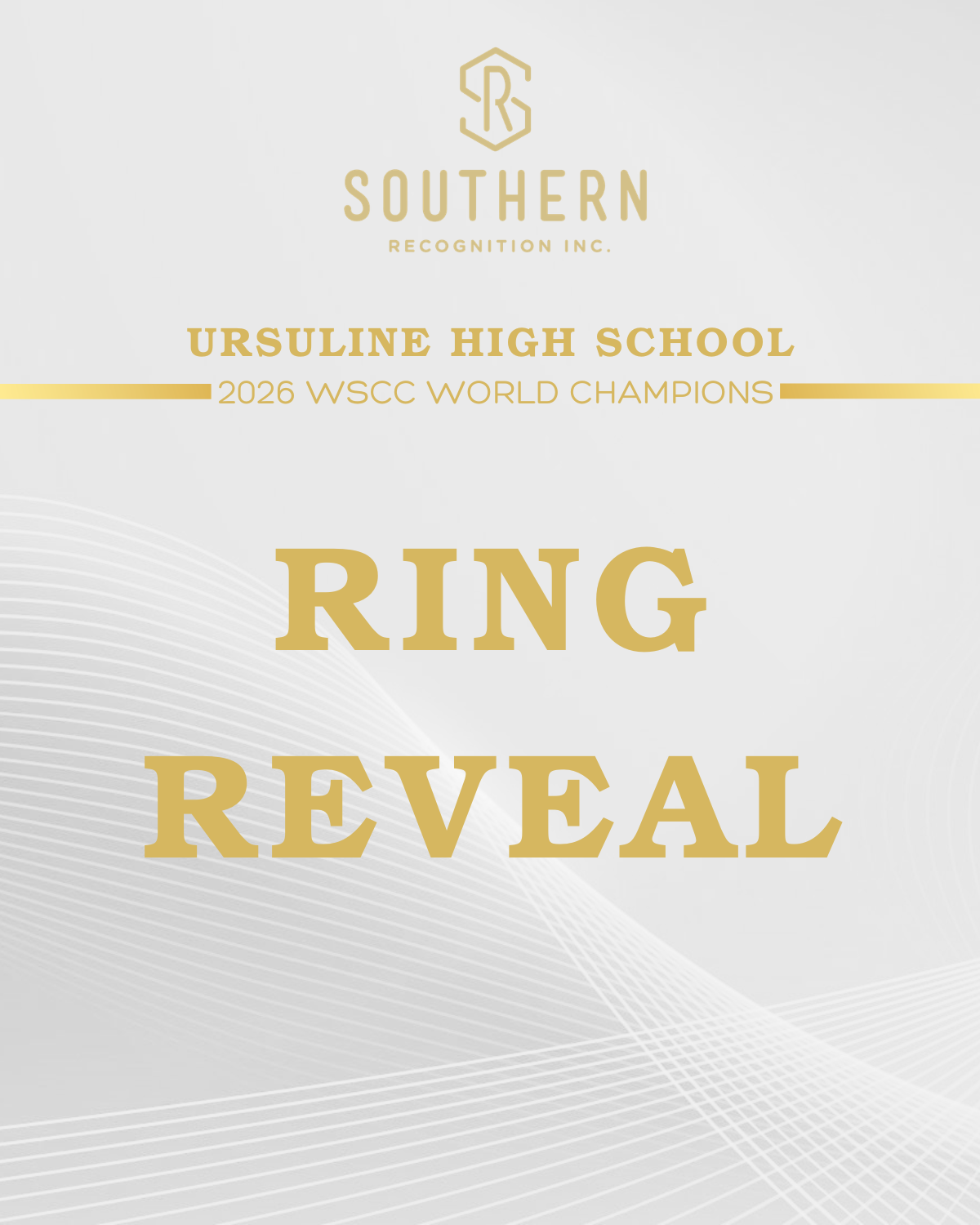 Ursuline High School- World Championship Ring 2026