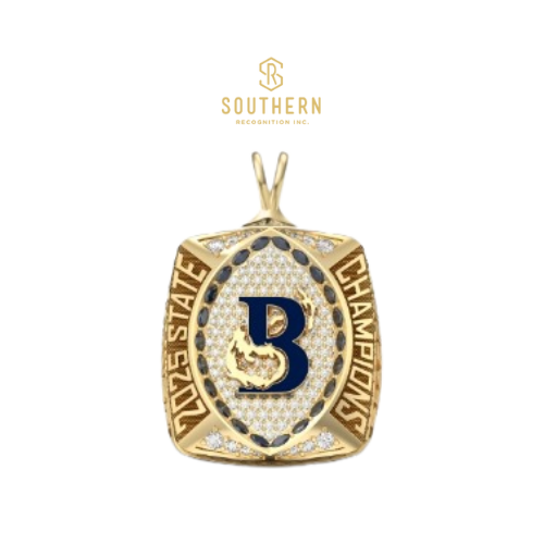 Bethesda Academy - 2025 Football State Champions - Pendant