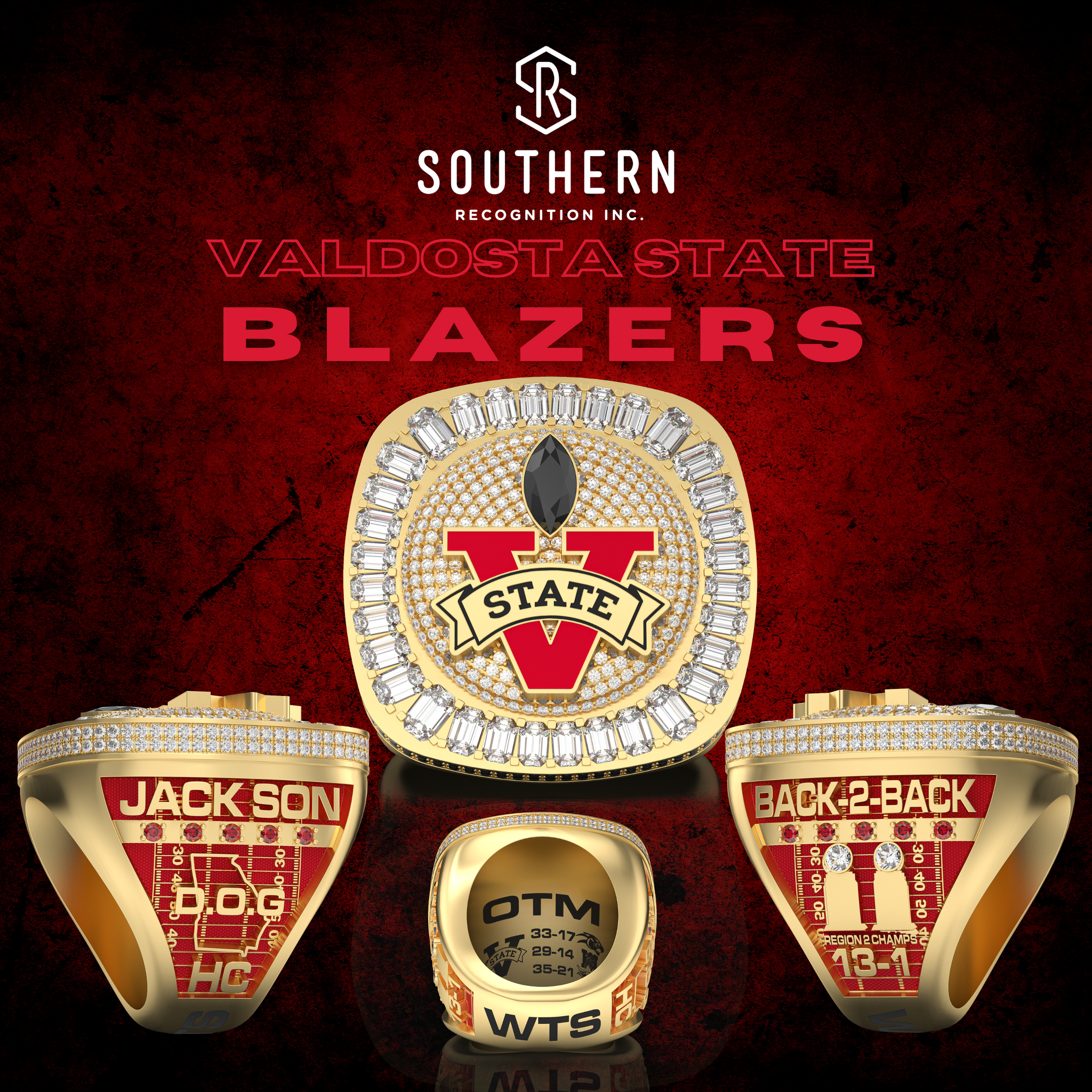 Valdosta State University - GSC Conference Championship Ring