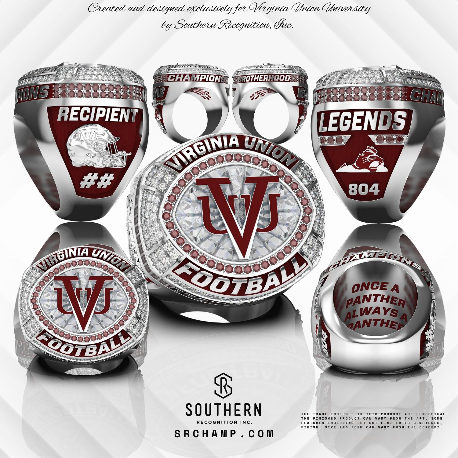 Virginia Union University - Football - Legends of 804