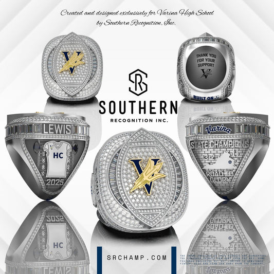 Varina Football 2025 State Championship Fan Ring