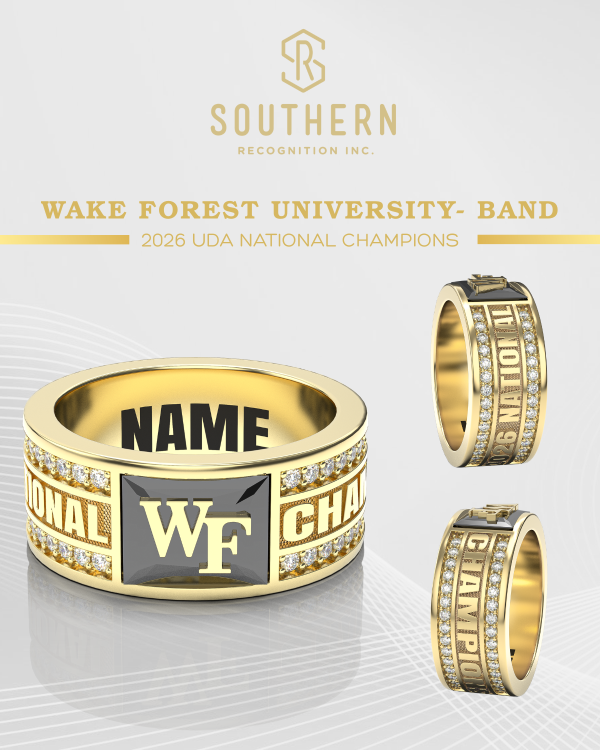 Wake Forest University- 2026 UDA National Champions Band