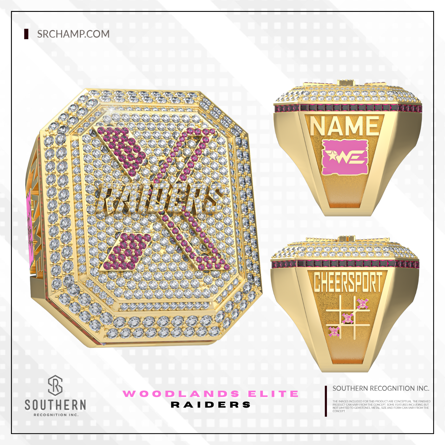 Woodlands Elite- Raiders 2024 Cheersport National Championship