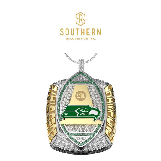 Wall High School - 2025 UIL Football State Champions Pendant