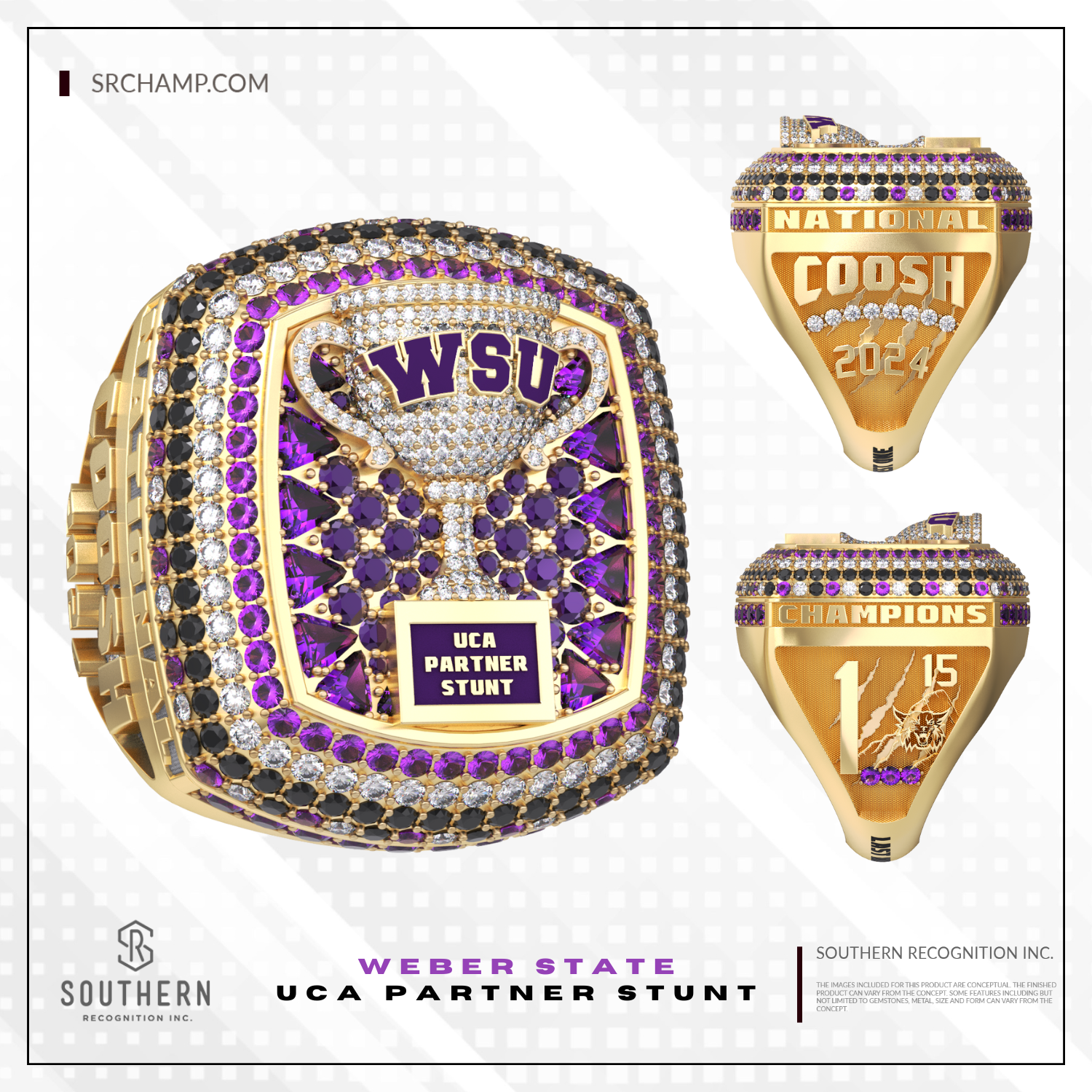 Weber State- UCA Partner Stunt- 2024