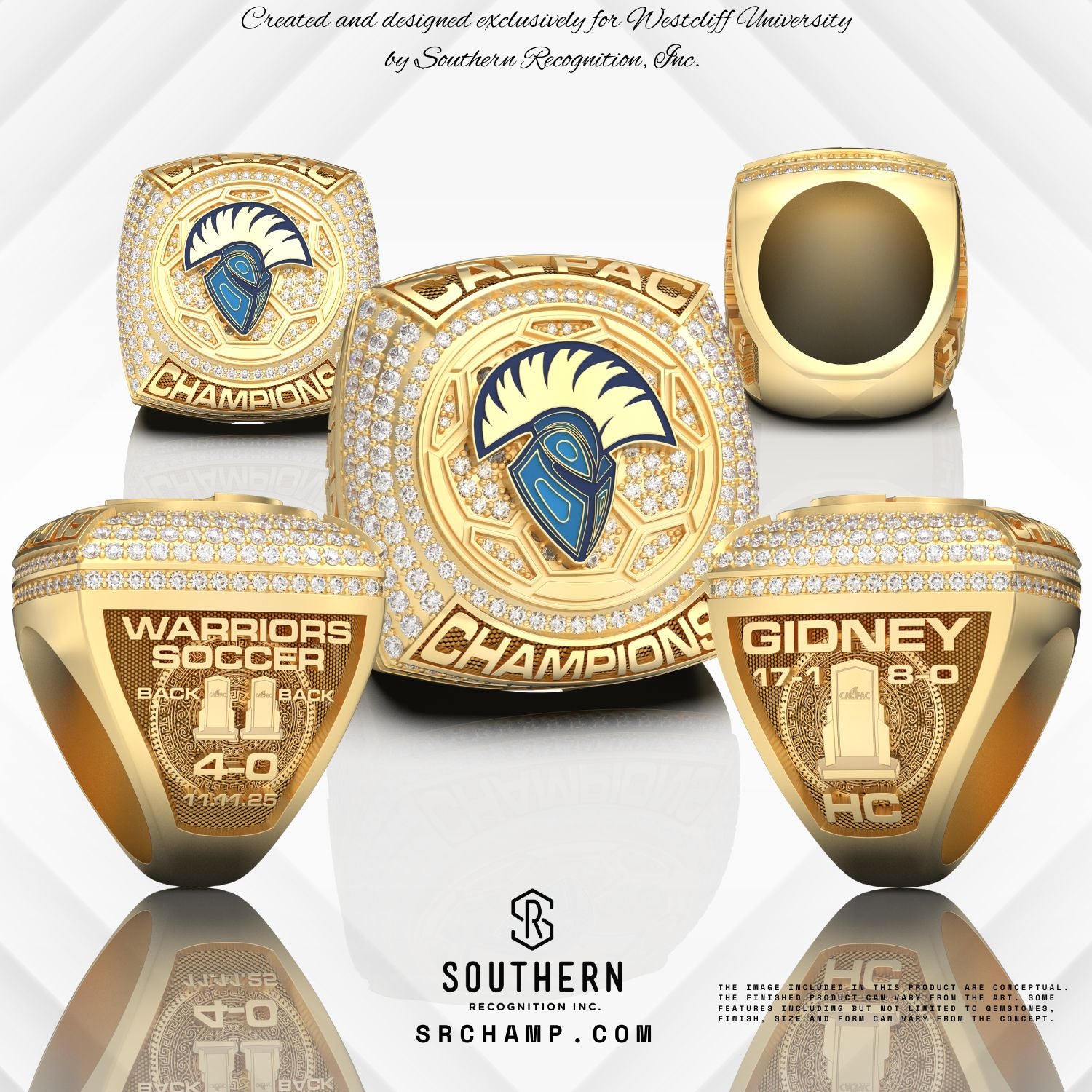 Westcliff University - WOMEN'S SOCCER - 2026 - RING
