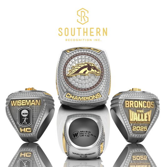 Western Michigan University 2025 Soccer Championship Ring