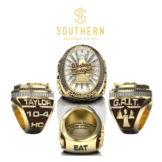 Western Michigan University 2025 Football Championship Ring