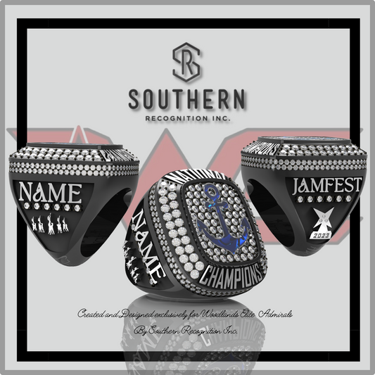 Woodlands Elite - Admirals - JAMfest 2023 National Championship Ring