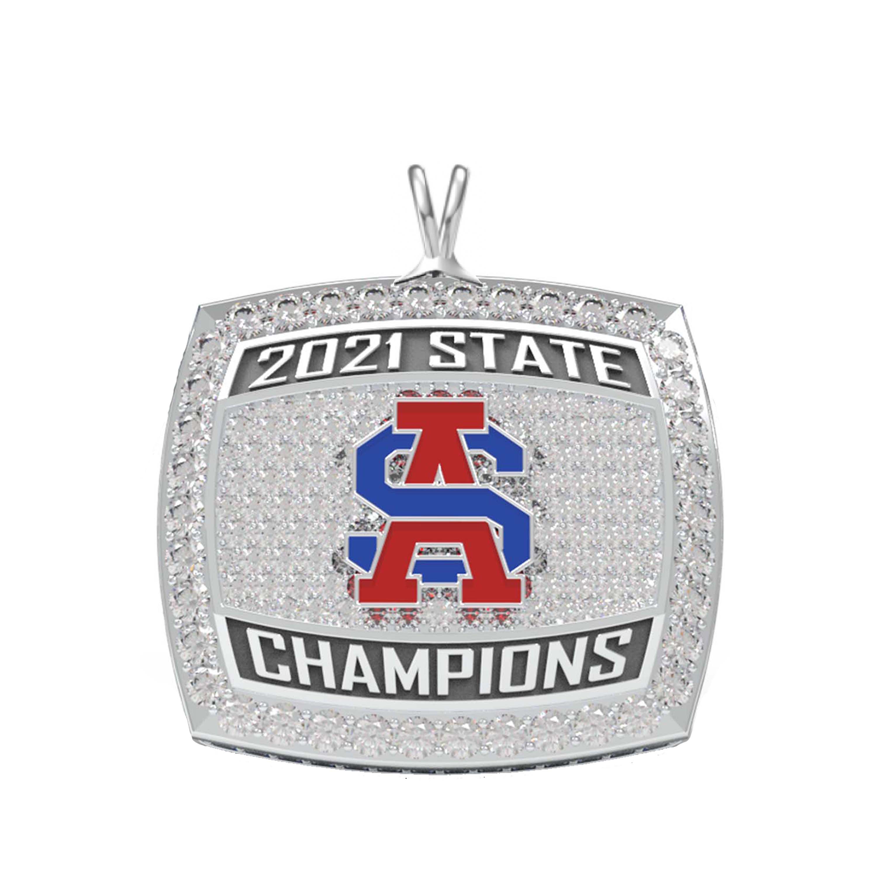 All Saints Episcopal - Volleyball - 2021 State Championship Pendant