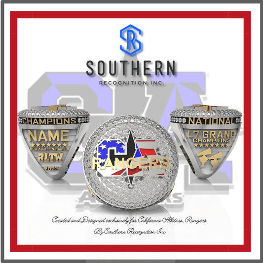 The California Allstars: Rangers- 2023 Championship Ring
