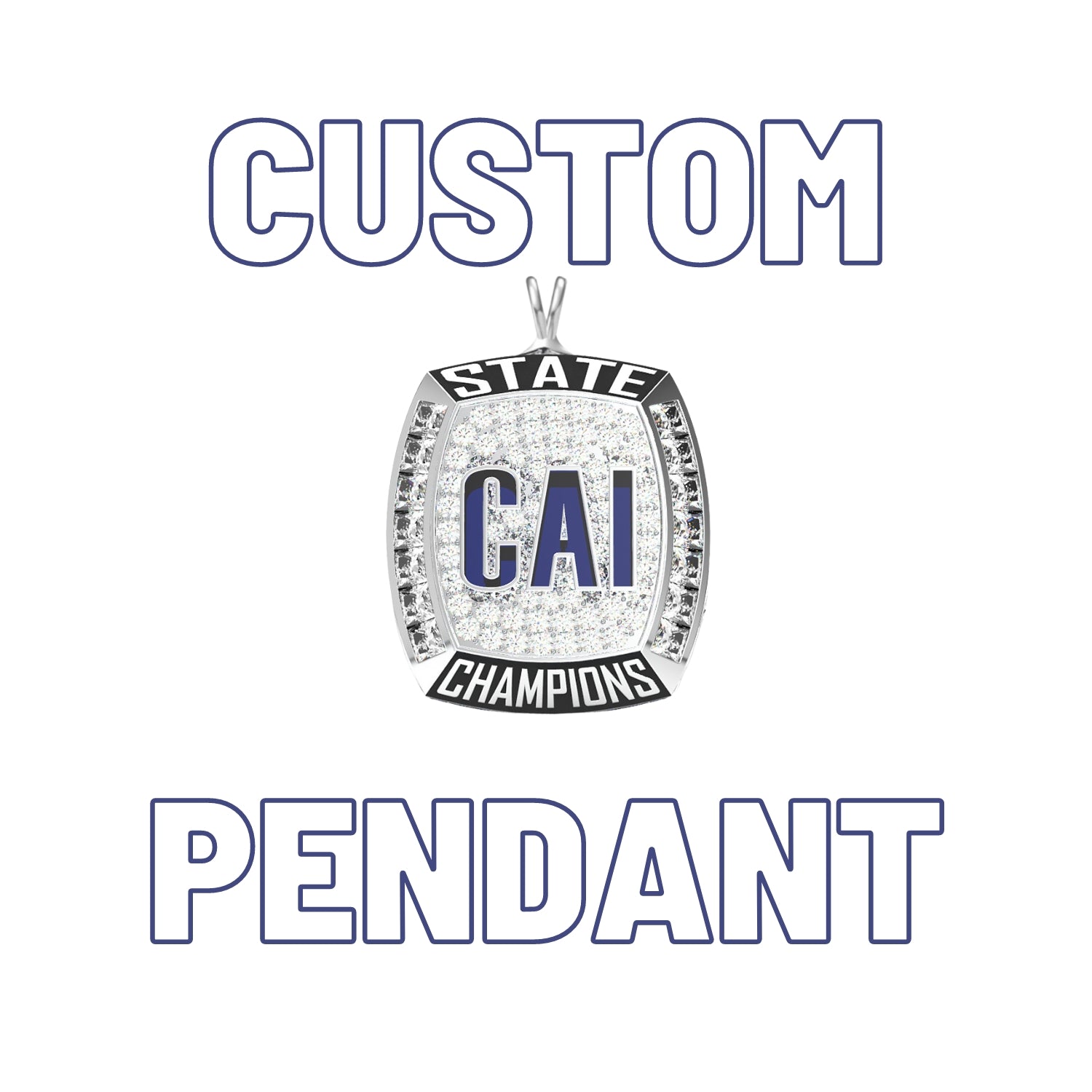 Clearwater Academy International - 2022 Football State Championship Pendant
