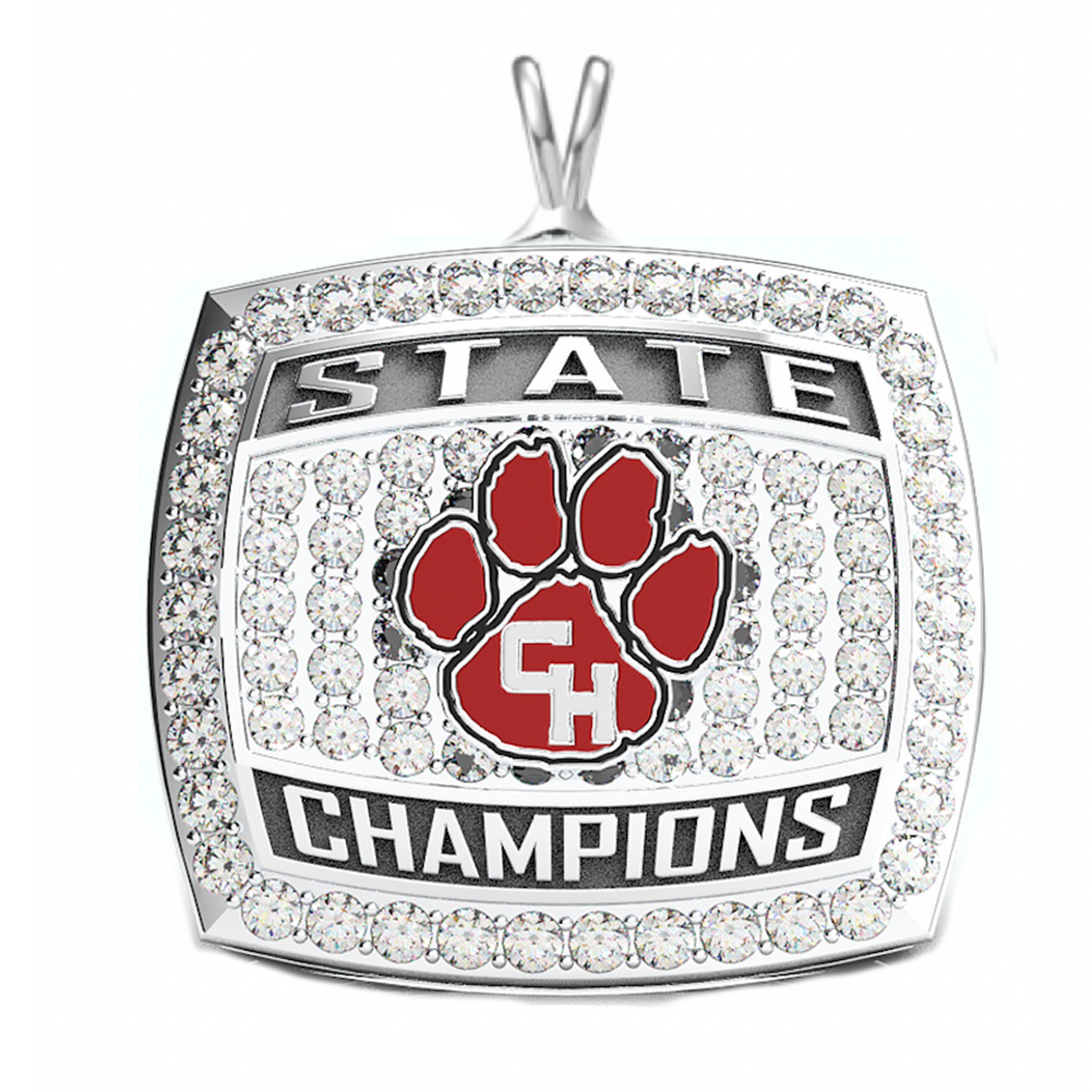 Colleyville Heritage Volleyball Championship Pendant