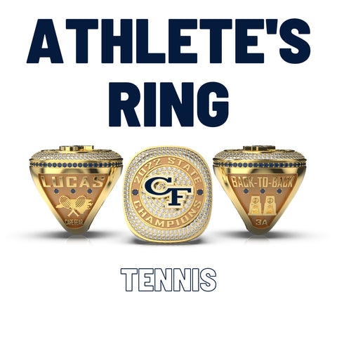 Cape Fear Athletes Tennis - 2022 Championship Ring