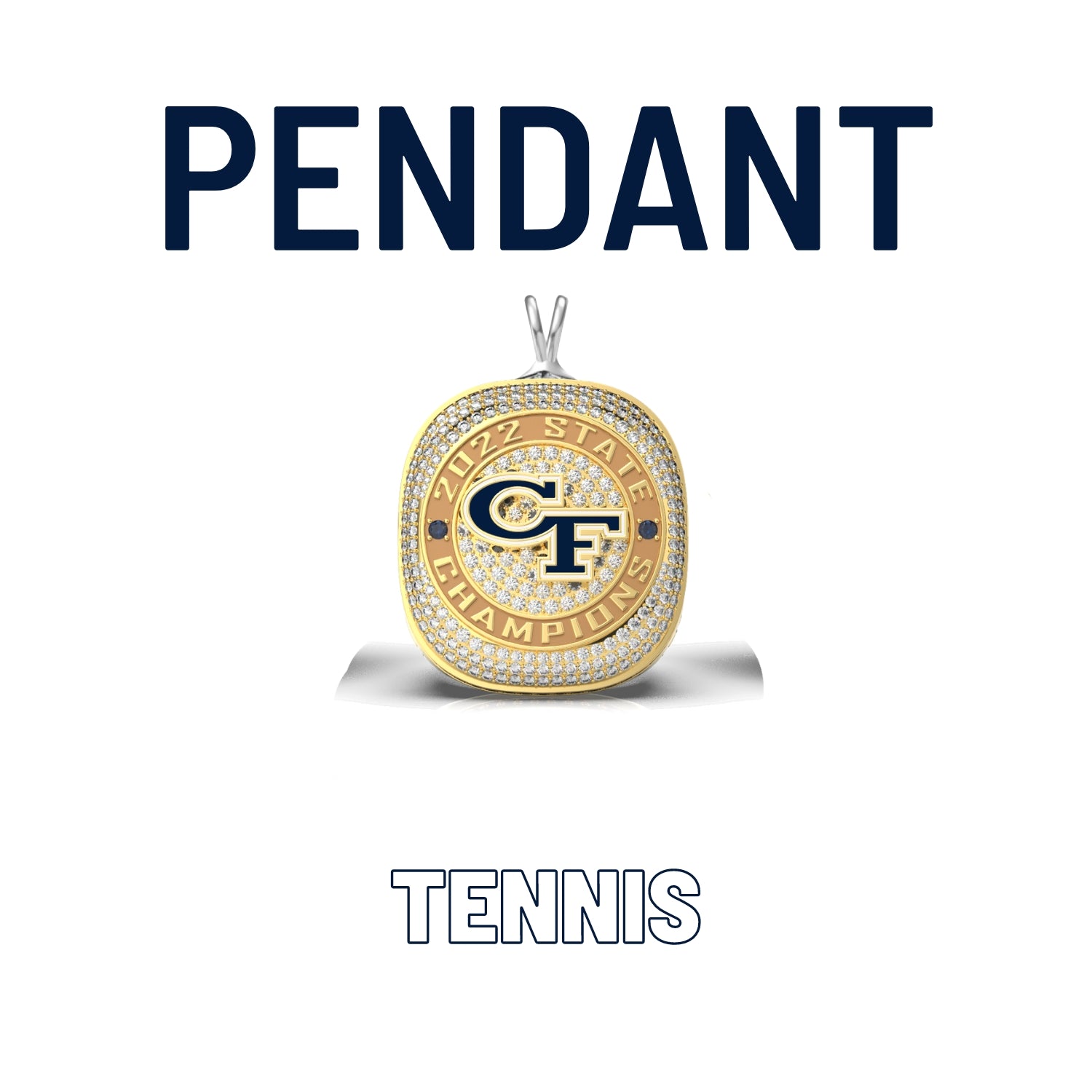 Cape Fear Women's Tennis  - 2022 Pendant