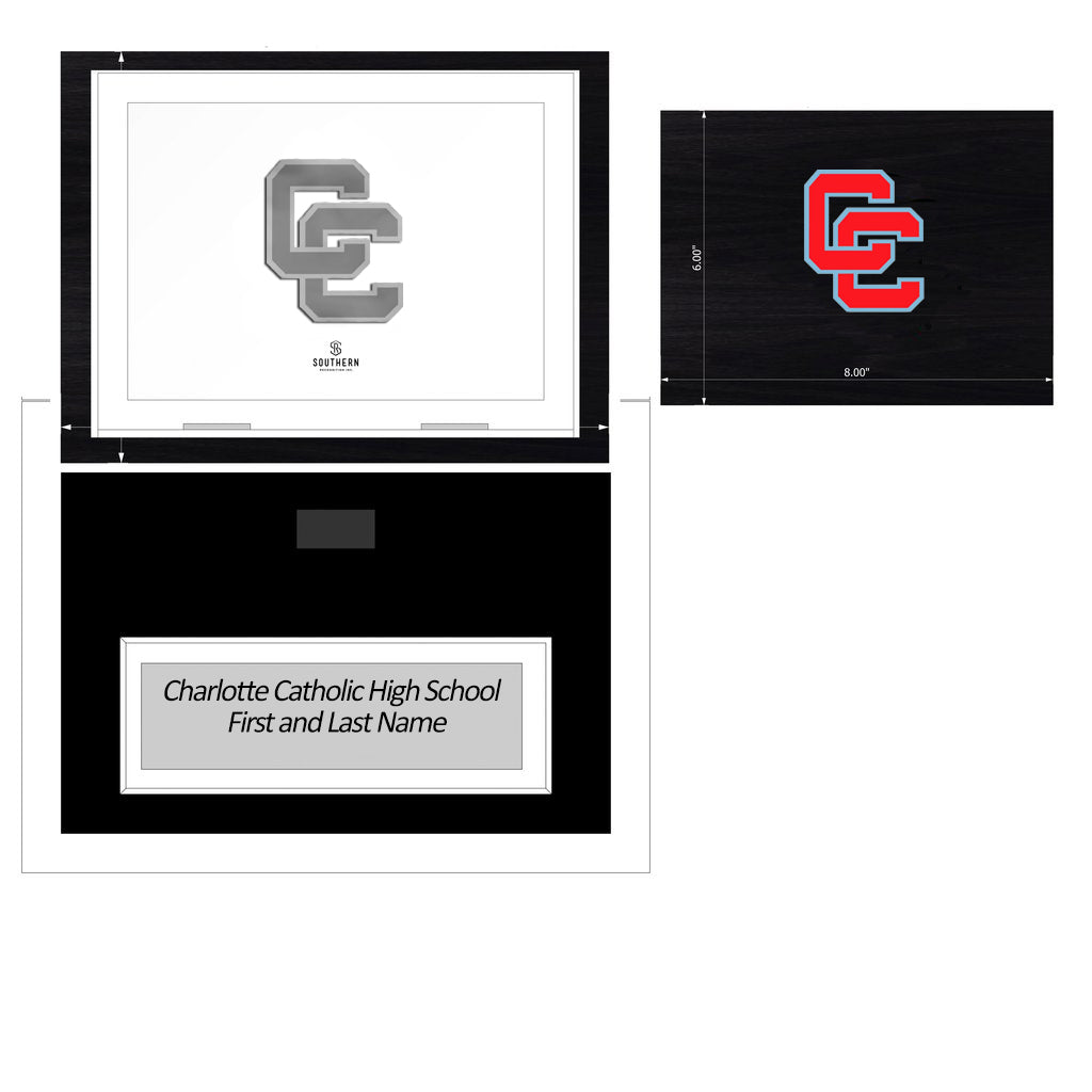 Charlotte Catholic High School - Championship Ring Box