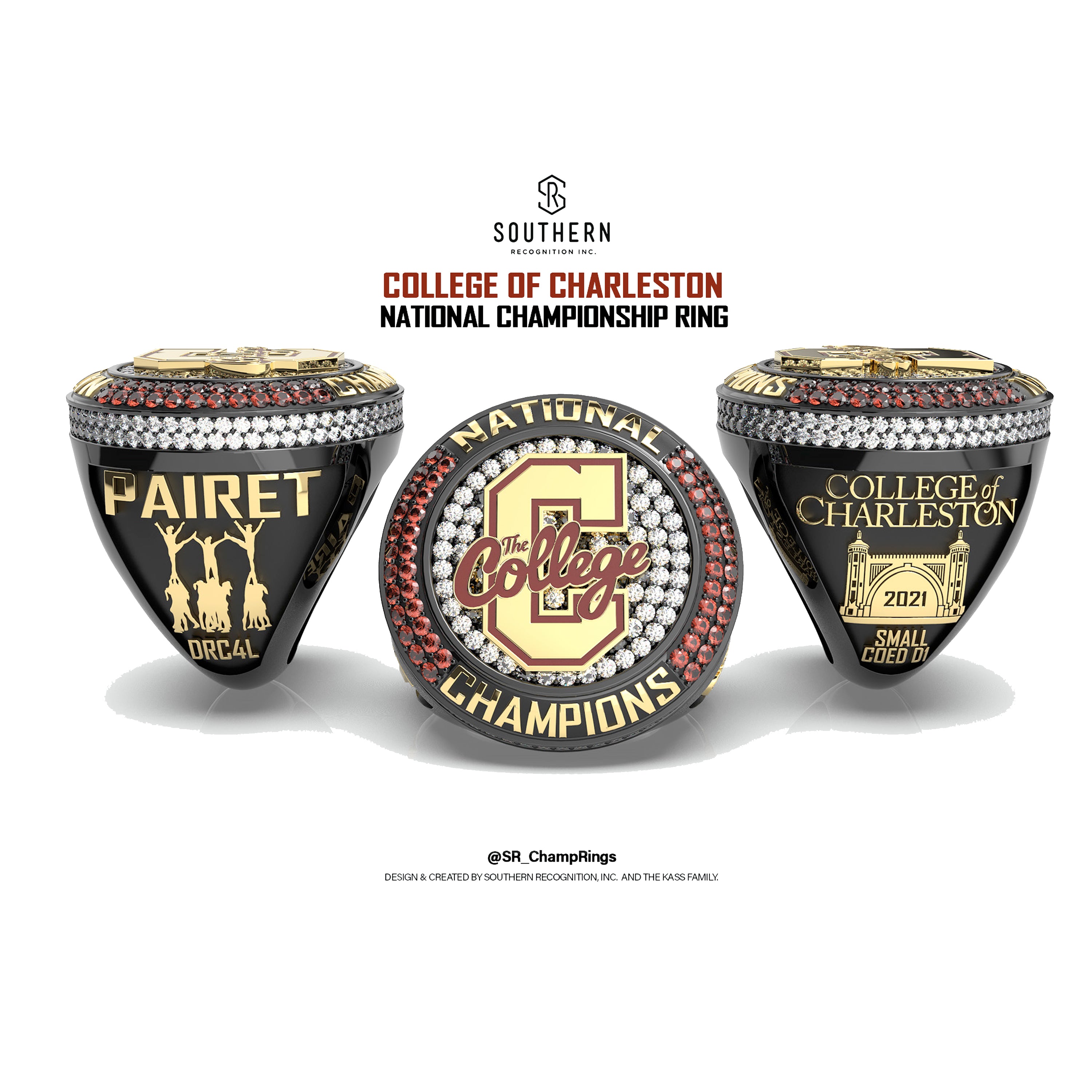 College of Charleston - 2021 National Championship Ring