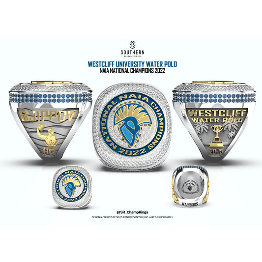 Westcliff University Water Polo National Championship Ring
