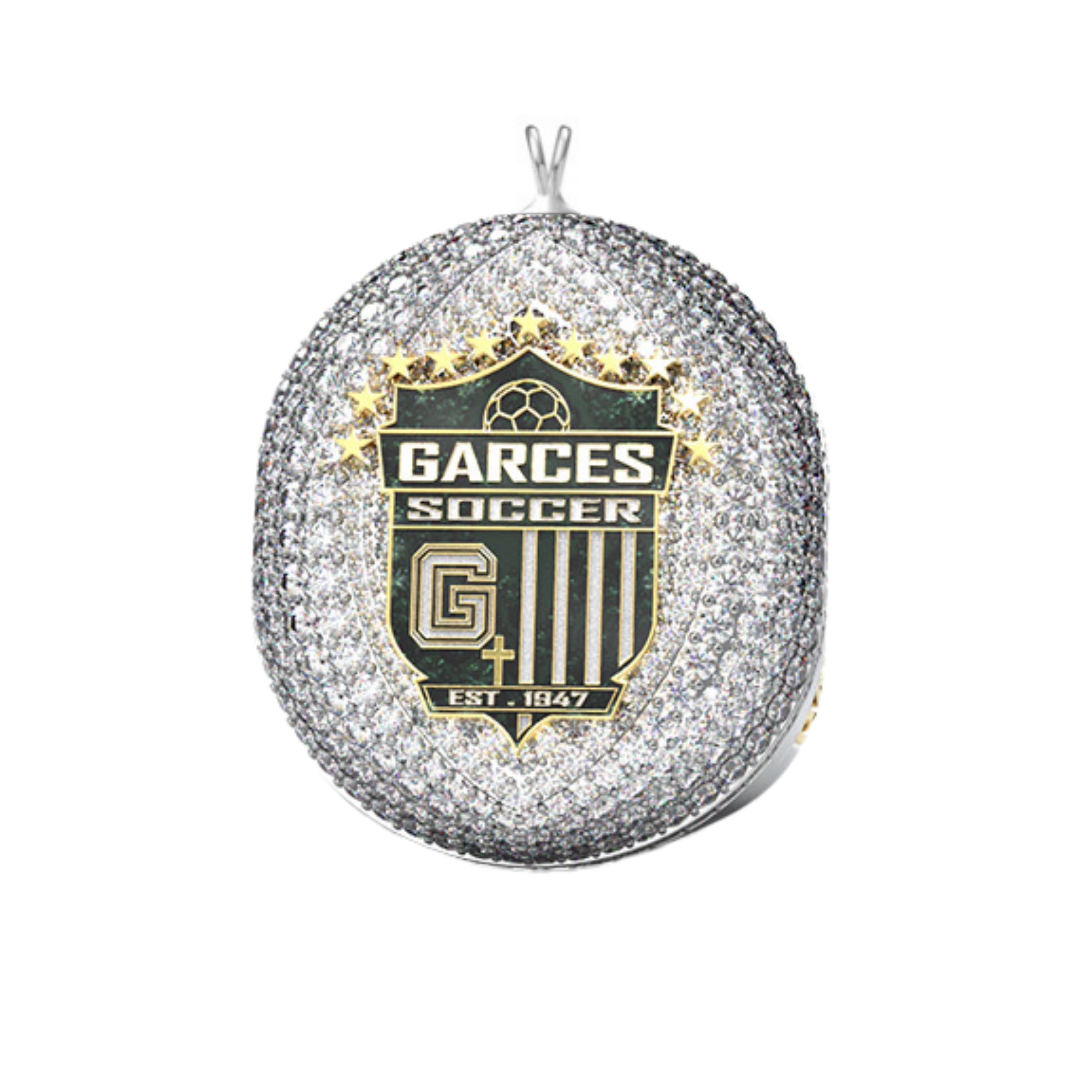 Garces Memorial - 2022 Soccer Championship Pendant