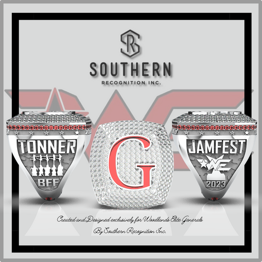 Woodlands Elite - Generals - JAMfest 2023 National Championship Ring