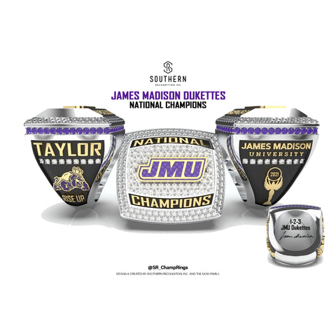 James Madison University - 2021 National Championship Ring