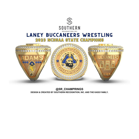Laney Wrestling - State Championship Ring 2023