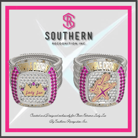 Cheer Extreme Lady Lux Triple Crown Championship Ring-2023