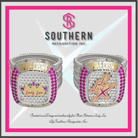 Cheer Extreme Lady Lux Triple Crown Championship Ring-2023