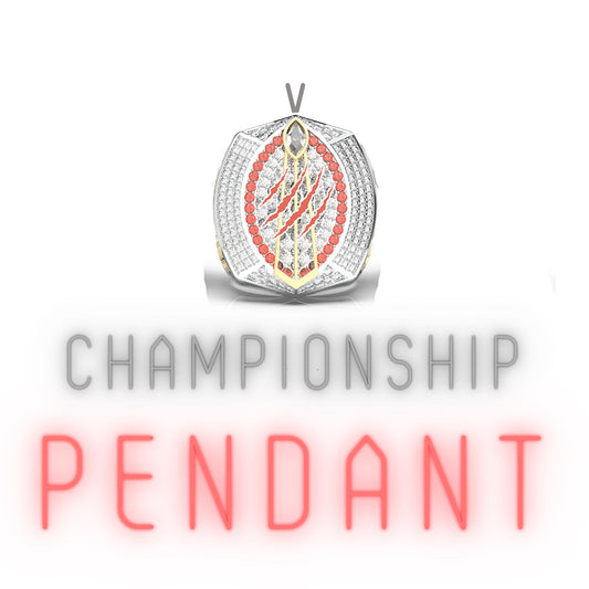 Leander Wolfpack - 2021 Championship Pendant