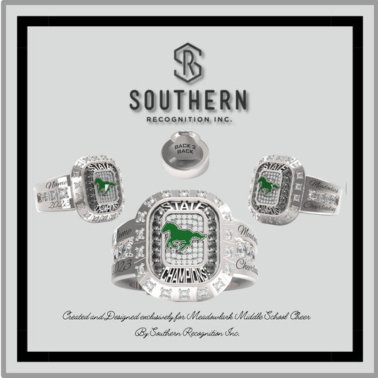 Meadowlark Middle School NCCCA State Championship Ring