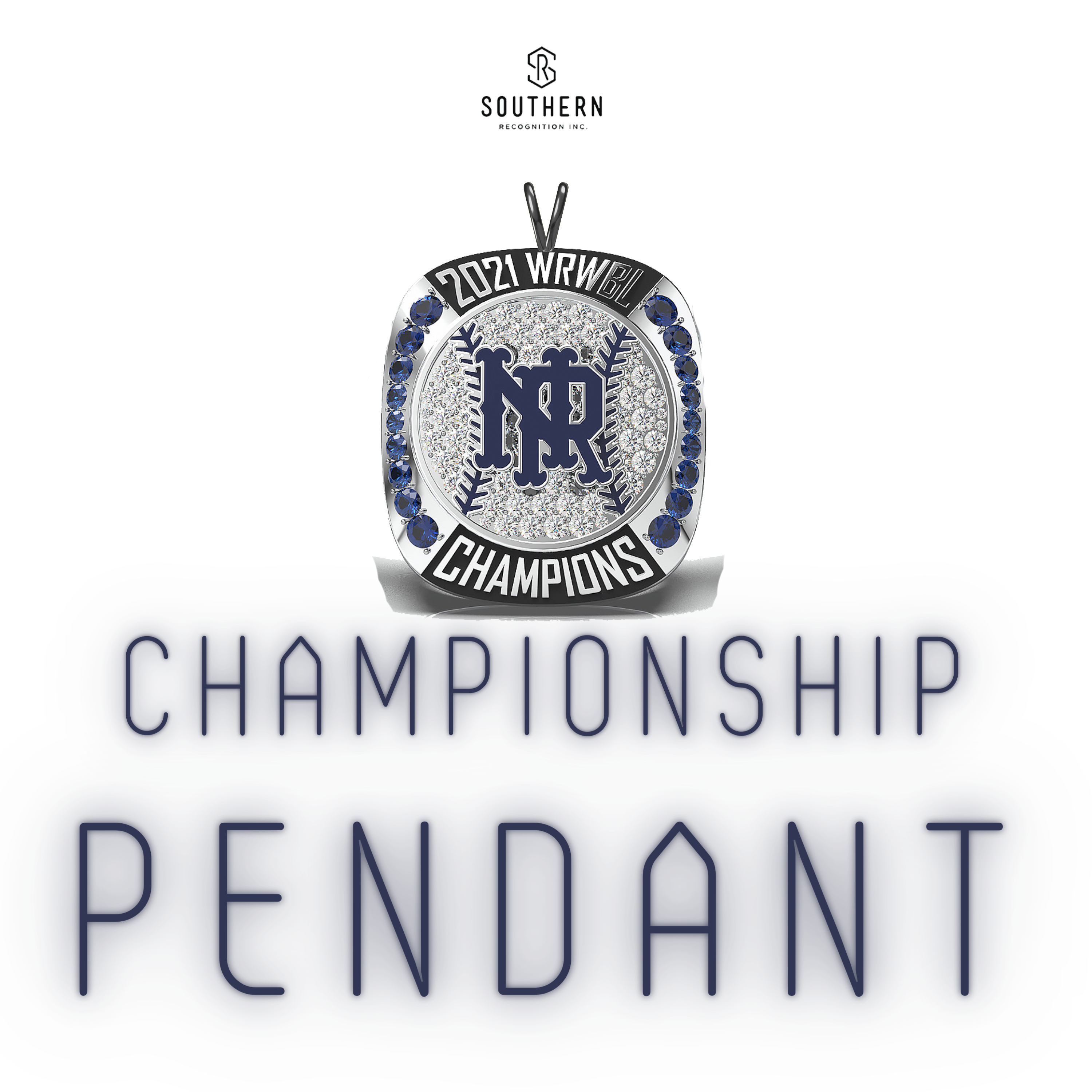New Rochelle Tigers - 2021 Baseball Championship Pendant
