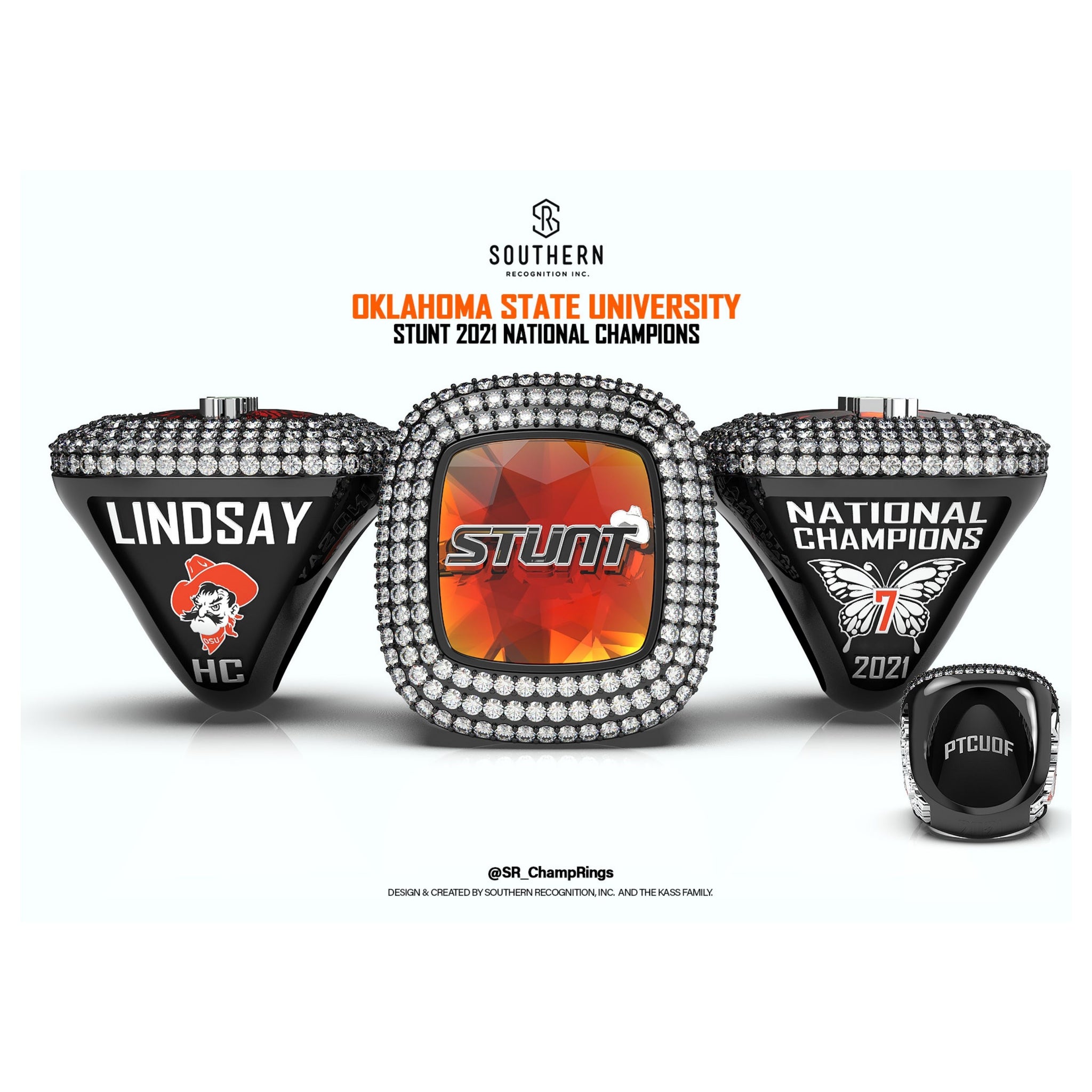 Oklahoma State University - 2021 National Championship Ring