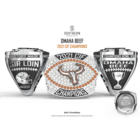 Omaha Beef - 2021 Championship Ring